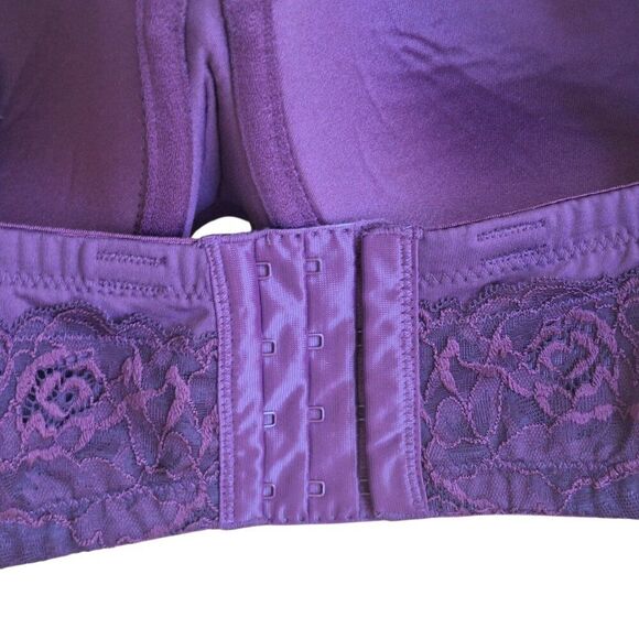 Torrid Curve Bombshell Everyday Strapless Push-Up Bra Convertible 46DD Purple - Picture 8 of 16